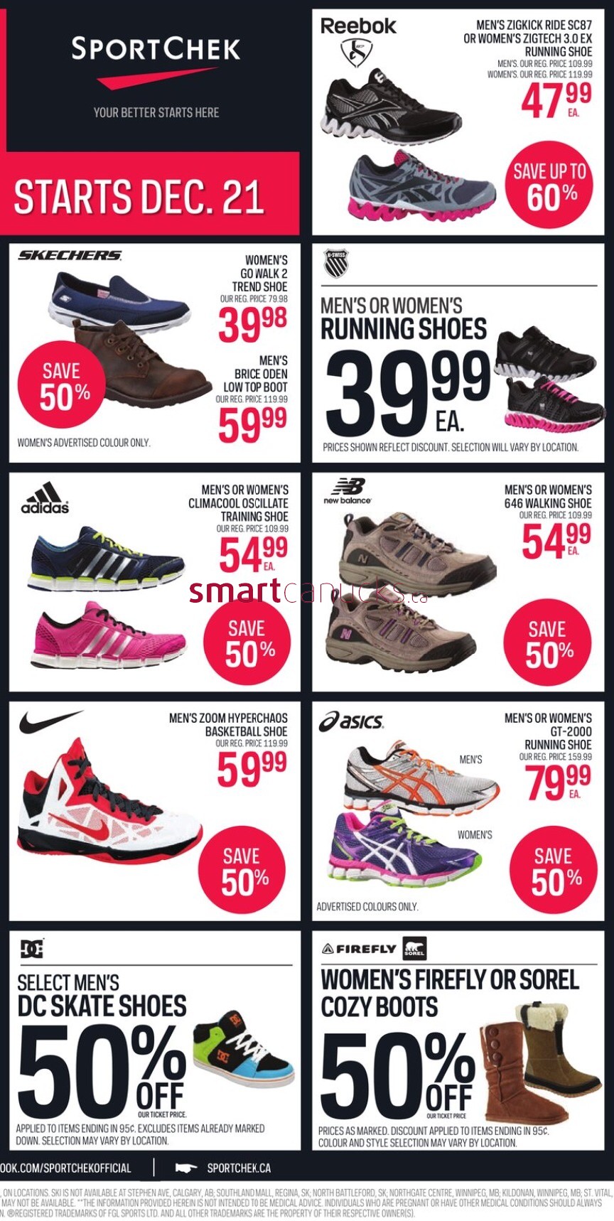 sport chek shoes clearance