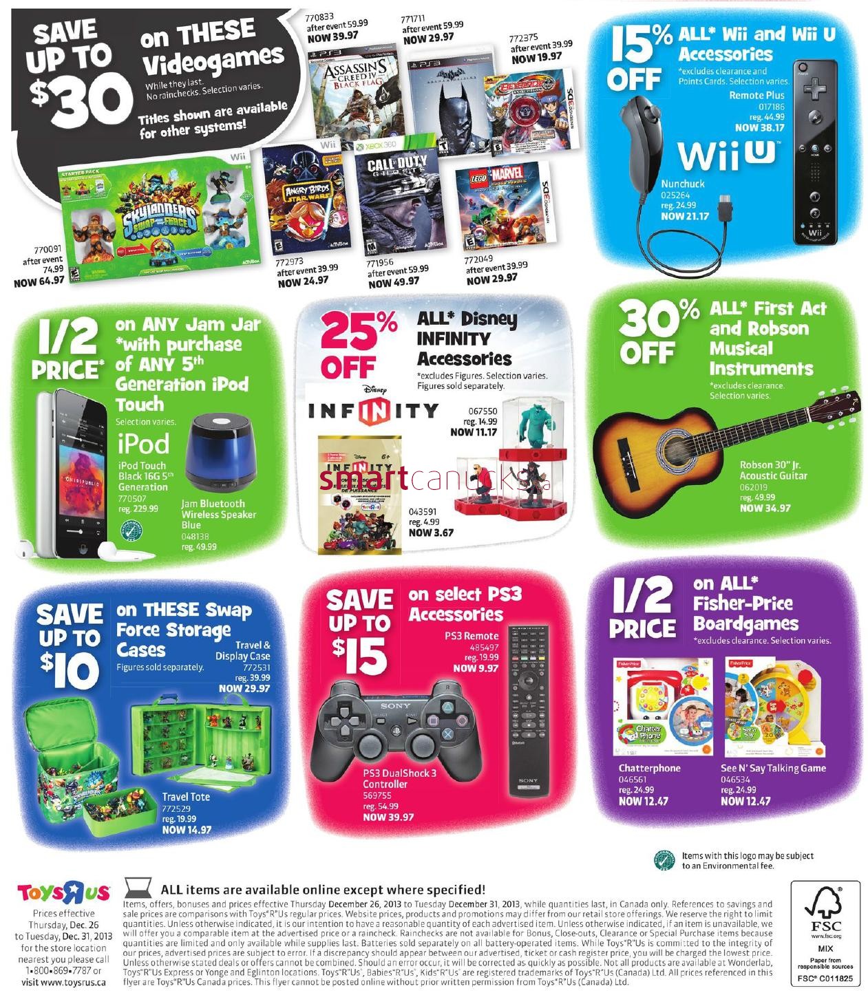 toys r us boxing day sale